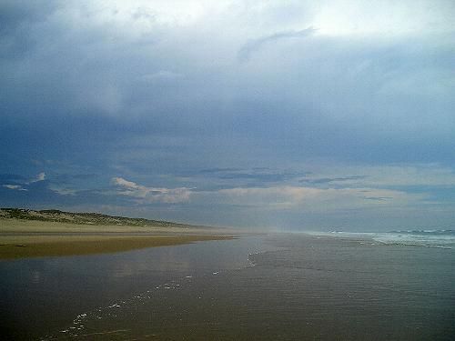 Strand soweit das Auge reicht