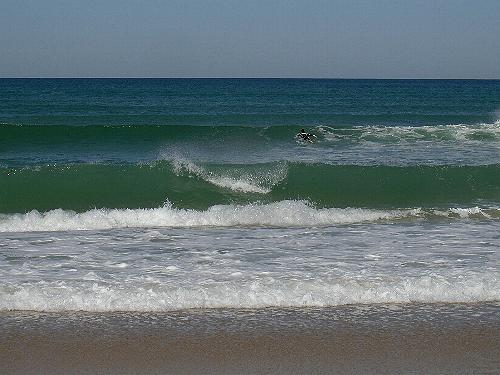 Wellen, mal sanft, mal wild