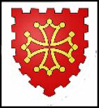 Das Wappen des Departements Aude