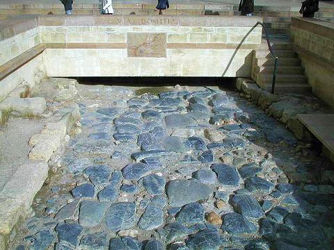 Reste der Via Domitia in Narbonne