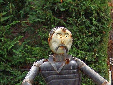 Jose Bove am Canal du  Midi