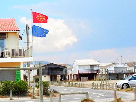 Die Stelzenh�user von Gruissan