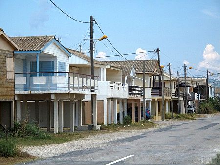 Die Stelzenh�user von Gruissan