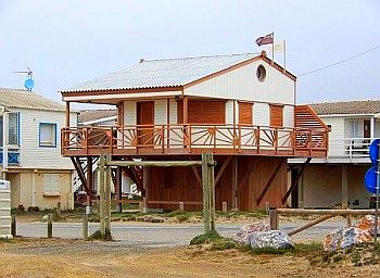 Die Stelzenh�user von Gruissan