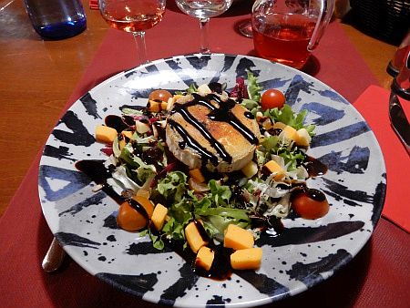 Vorspeise Ch�vre chaud