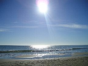 Im Sommer am Meer