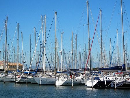 Jachthafen in Leucate