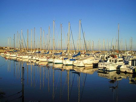 Jachthafen in narbonne-Plage