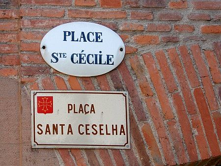 Place Ste. C�cile - Placa Santa Ceselha