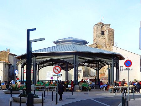 Markthalle in Lezignan