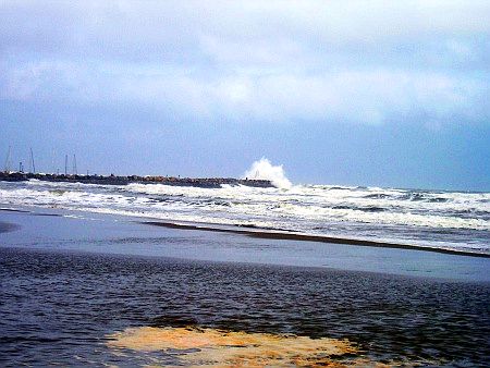 Stürmisches Meer