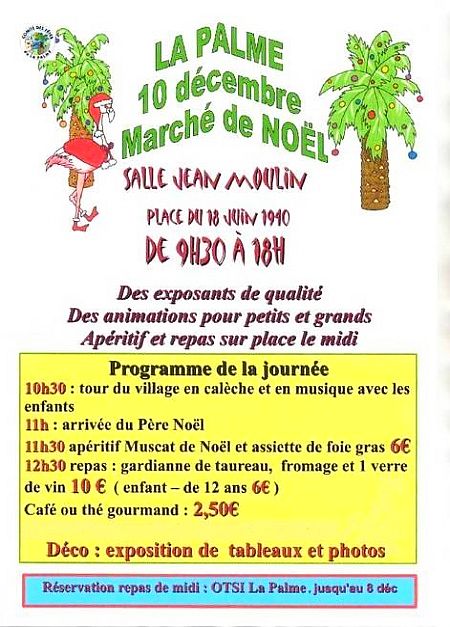 Weihnachtsmarkt in La Palme