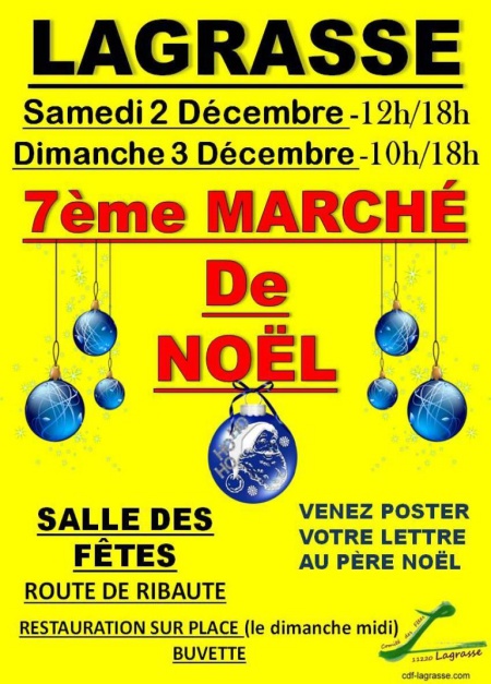 Weihnachtsmarkt in Lagrasse