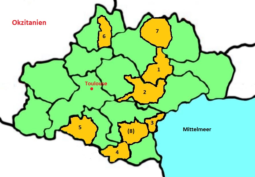 Regionale Nationalparks in Okzitanien