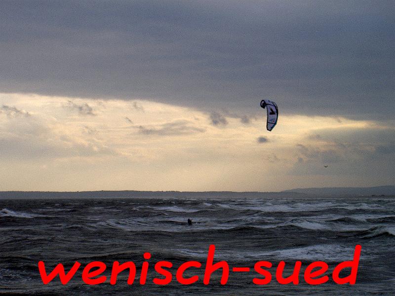 Kitesurfen im Mittelmeer im November