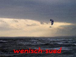 Kitesurfen im Mittelmeer im November