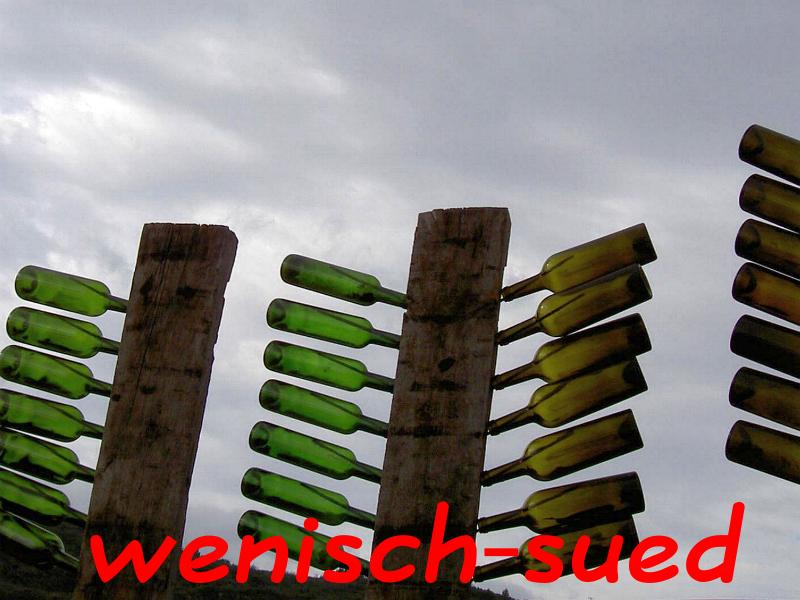 Flaschen werden getrocknet