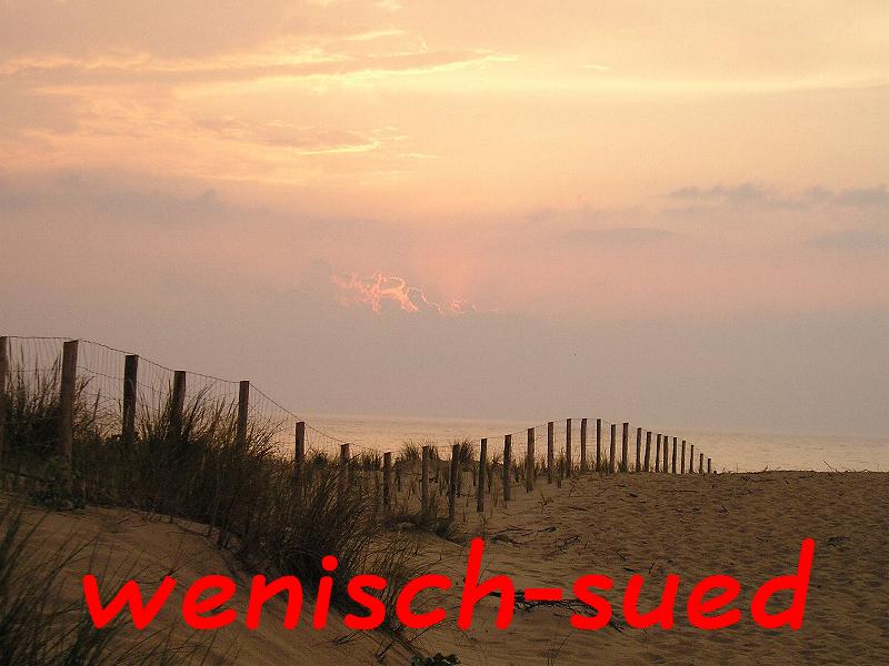 Ein Urlaubstag am Meer geht zu Ende