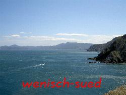 Entlang der K�ste nach Spanien